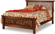 Amish Stick Mission Bedroom Set