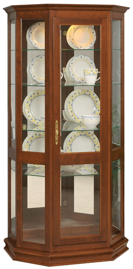 Amish Angled Picture Frame Curio