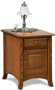 Amish Carlisle Enclosed End Table