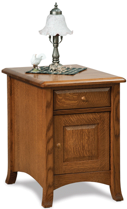 Amish Carlisle Enclosed End Table