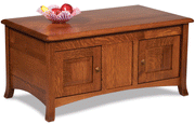 Amish Carlisle Enclosed Coffee Table