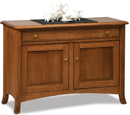 Amish Carlisle Enclosed Sofa Table