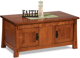 Amish Modesto Enclosed Coffee Table