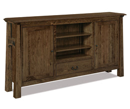 Amish Artesa 2 Door Media Cabinet