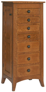 Amish Shaker Hill Jewelry Armoire