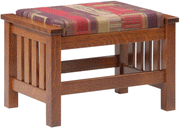 Amish Mission Footstool