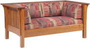 Amish Mission Loveseat