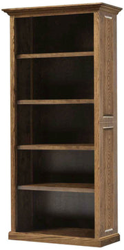 Amish Heirwood Double Bookcase