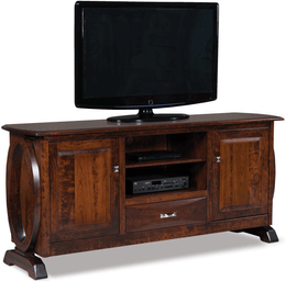 Amish Saratoga Media Stand