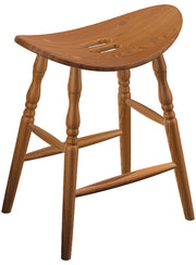 Amish Saddle Stool