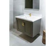 Amish Floating Vanity with Inset Doors