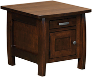 Amish Grand Teton Cabinet End Table