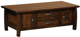 Amish Grand Teton Cabinet Coffee Table