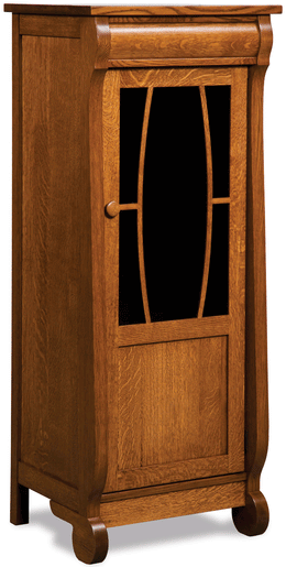 Amish Old Classic Sleigh Stereo Cabinet