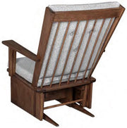 Amish Redwing Glider with Ottoman
