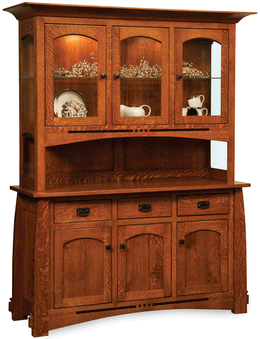 Amish Colebrook 3-Door Hutch