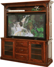 Amish Silverton Entertainment Center