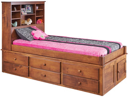 Amish Captain's Bed