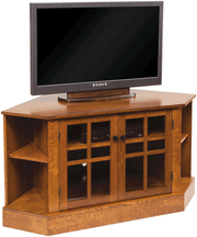 Amish Artisan Corner TV Unit
