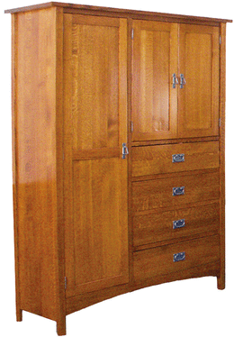 Amish Arts & Crafts Chifferobe