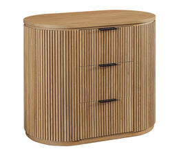 Amish Harper 3 Drawer Nightstand
