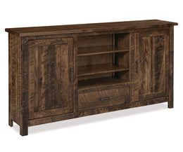 Amish Houston 2 Door Media Stand