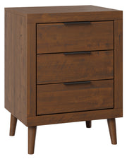 Amish Irving 3 Drawer Nightstand