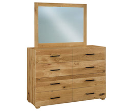 Amish Arcadia Dresser with Mirror