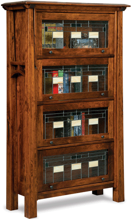 Amish Artesa Barrister Bookcase