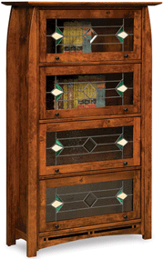 Amish Boulder Creek Barrister Bookcase
