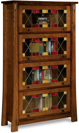 Amish Modesto Mission Barrister Bookcase