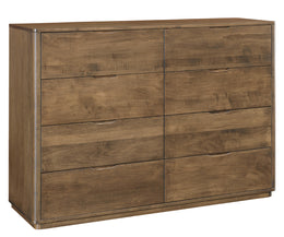 Amish Lacie 8 Drawer Dresser