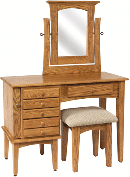 Amish Shaker Jewelry Dressing Table