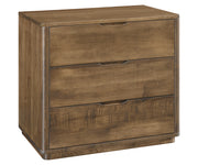 Amish Lacie 3 Drawer Nightstand
