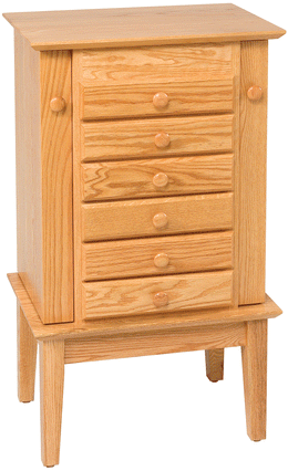 Amish Shaker Jewelry Armoire