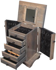 Amish Shaker Dresser Top Jewelry Cabinet