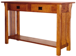 Amish Prairie Mission Sofa Table