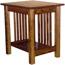 Amish Basic Mission End Table