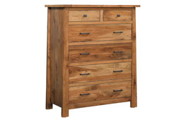Amish Gold Rush 6 Drawer Chest