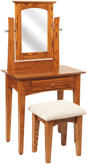 Amish Shaker Petite Dressing Table