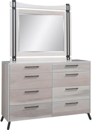 Amish Tacoma High Dresser with Mirror