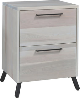 Amish Tacoma 2 Drawer Nightstand