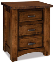 American-Made Timbra 3-Drawer Nightstand