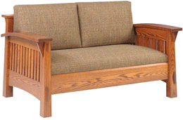 Amish Country Mission Loveseat