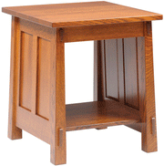 Amish Country Shaker End Table