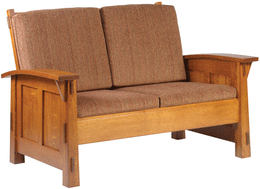 Amish Olde Shaker Loveseat