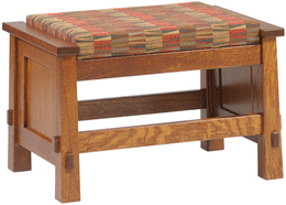 Amish Olde Shaker Ottoman