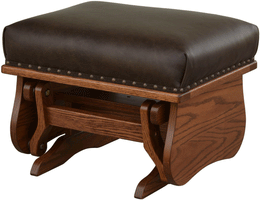 Amish Gliding Ottoman