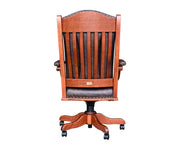 Amish Desk Chair With Padded Arms