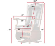 Amish Swivel Glider